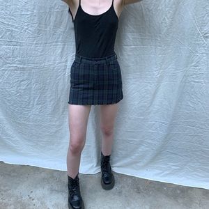 Brandy Melville Plaid Juliette Skirt